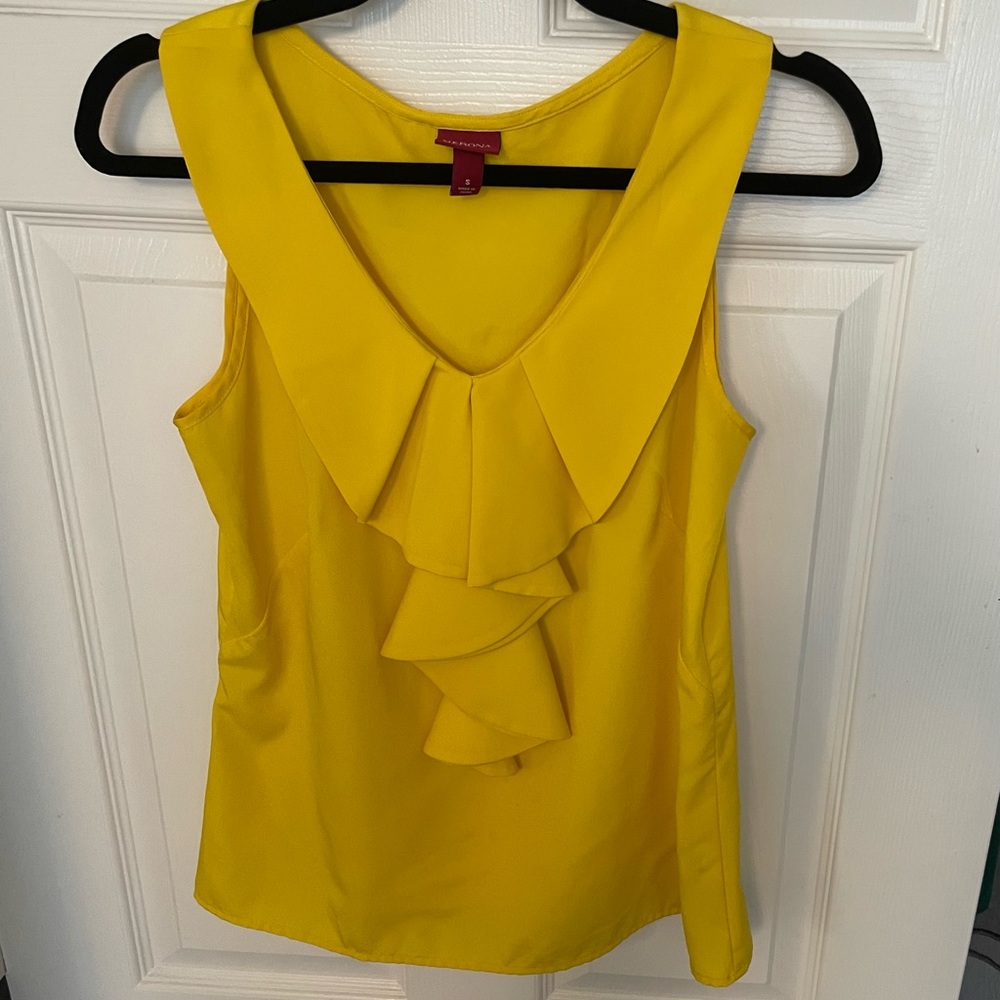 Merona Gold Blouse Size:S
